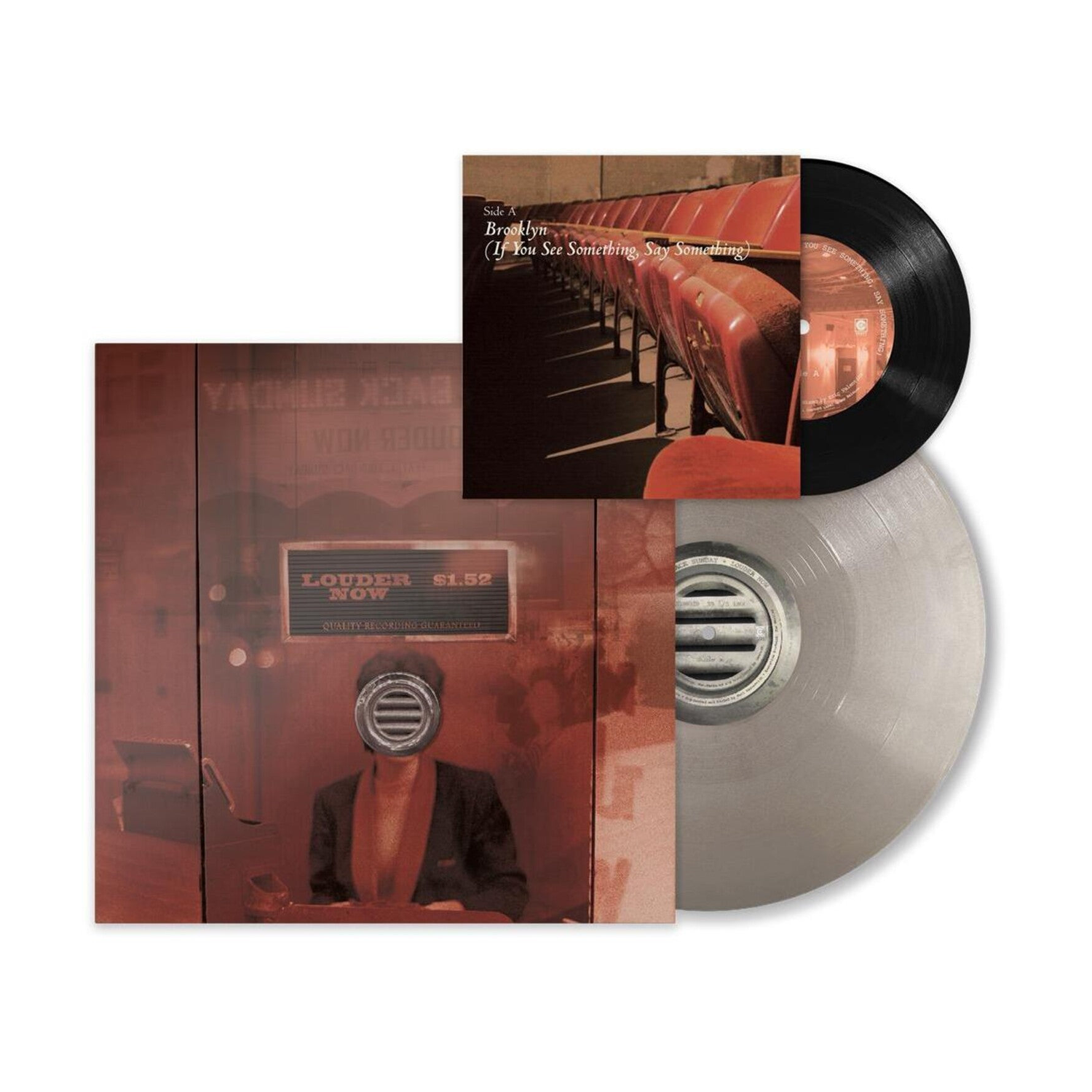 Taking Back Sunday - Louder Now (Silver Vinyl) — vinyl LP album cover