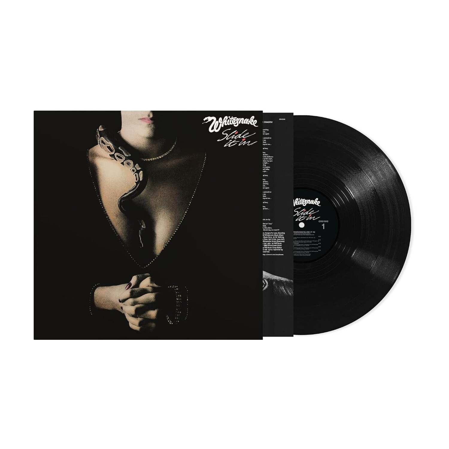 Whitesnake - Slide It In — vinyl LP album cover