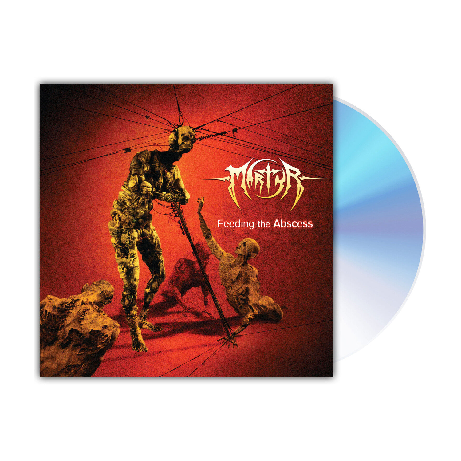 Martyr - Feeding The Abscess (Reissue) (CD) — CD album cover
