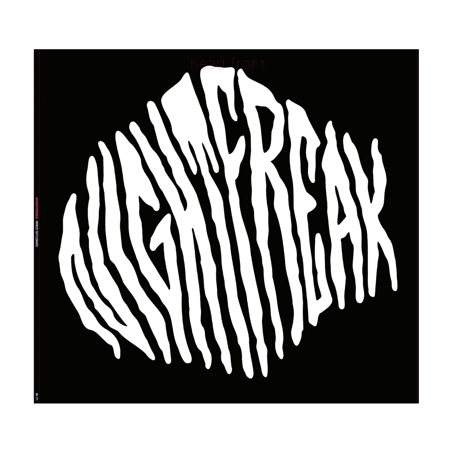Nightfreak - Midwest Rattlesnakes — vinyl LP album cover