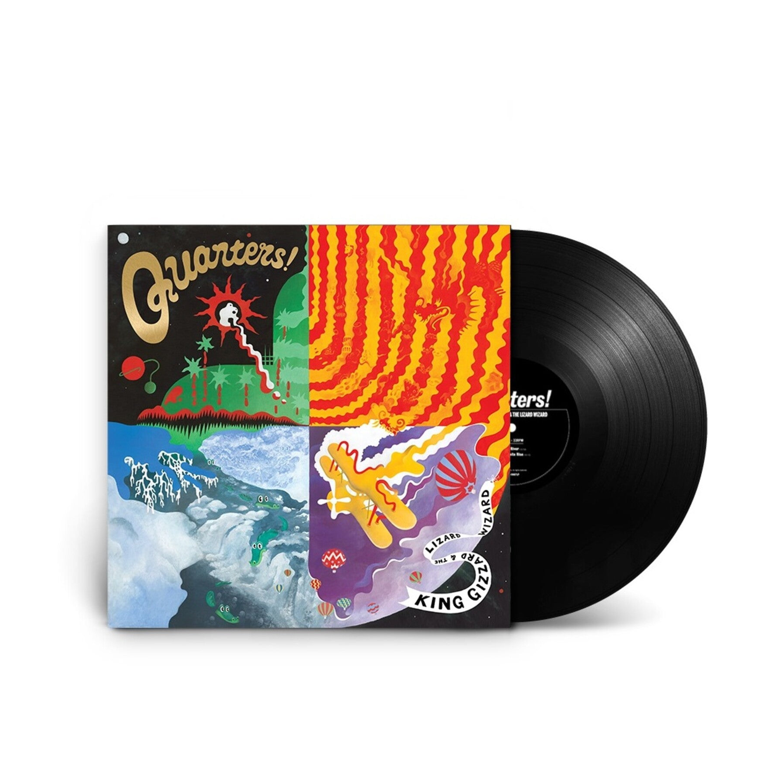 King Gizzard & the Lizard Wizard - Quarters — vinyl LP album cover