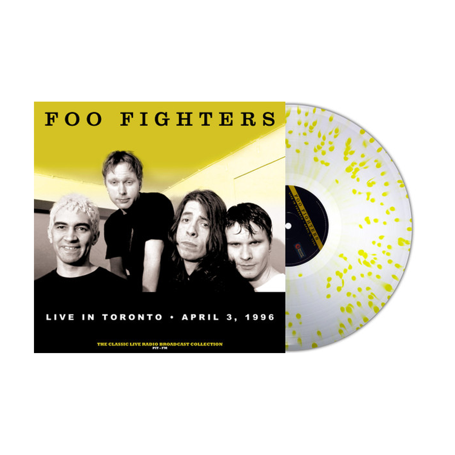 Foo Fighters - Live in Toronto April 3 1996 (Splatter Vinyl)