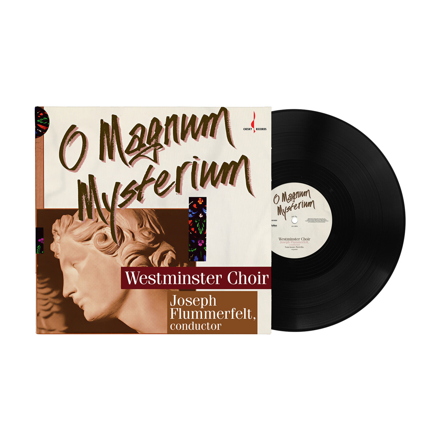 Westminster Choir - O Magnum Mysterium - 2018 Remaster - 180G One-Step Pressing Vinyl LP — vinyl LP album cover