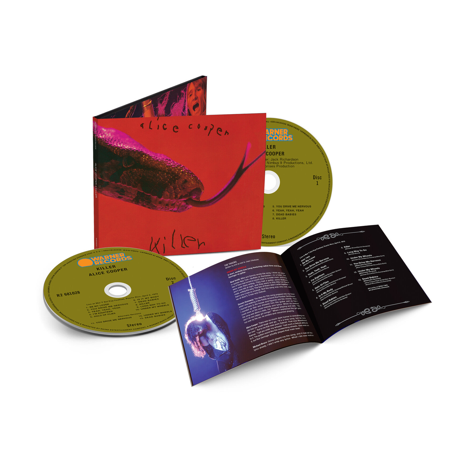 Alice Cooper - Killer (Expanded) (CD) — CD album cover