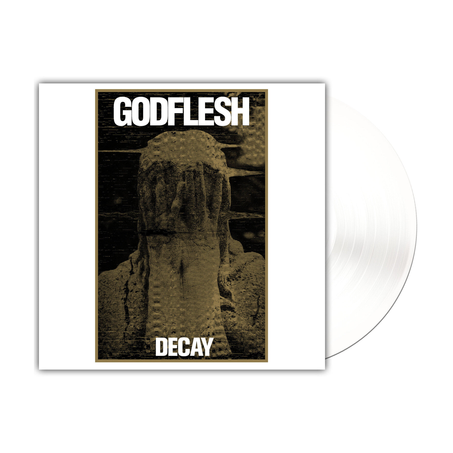 Godflesh - Decay (White Vinyl) — vinyl LP album cover