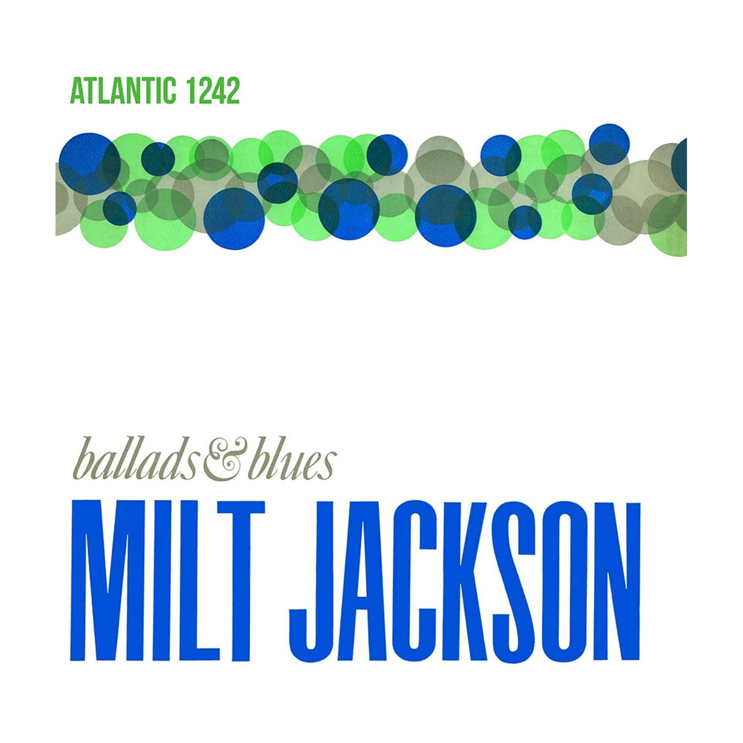Milt Jackson - Ballads & Blues (Reissue) — vinyl LP album cover
