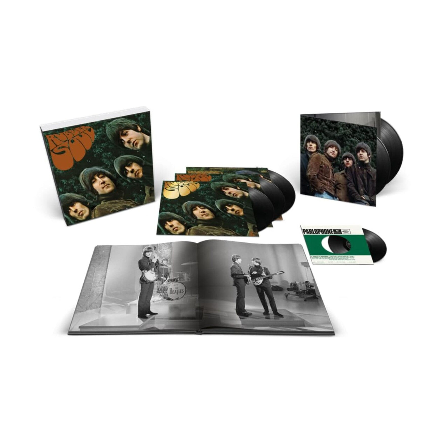 Beatles - Rubber Soul 6xLP (Limited Edition) — vinyl LP album cover