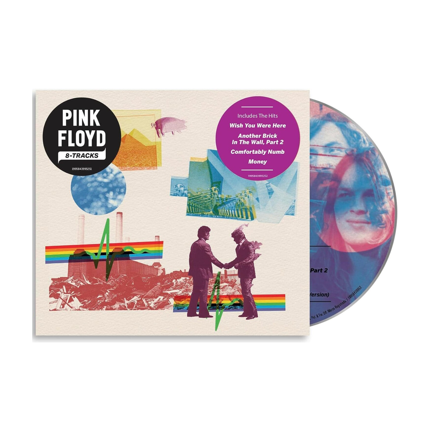 Pink Floyd - 8-tracks (CD) — CD album cover