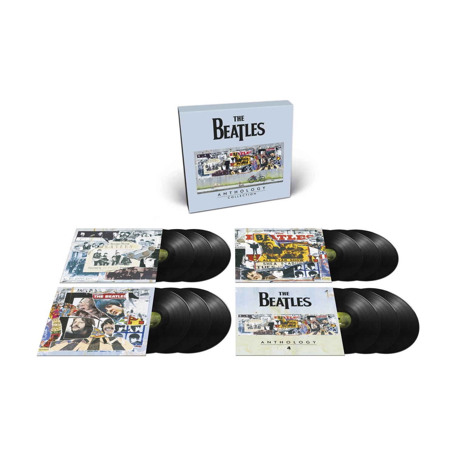 Beatles - Anthology Collection 12xLP (Remastered) — vinyl LP album cover