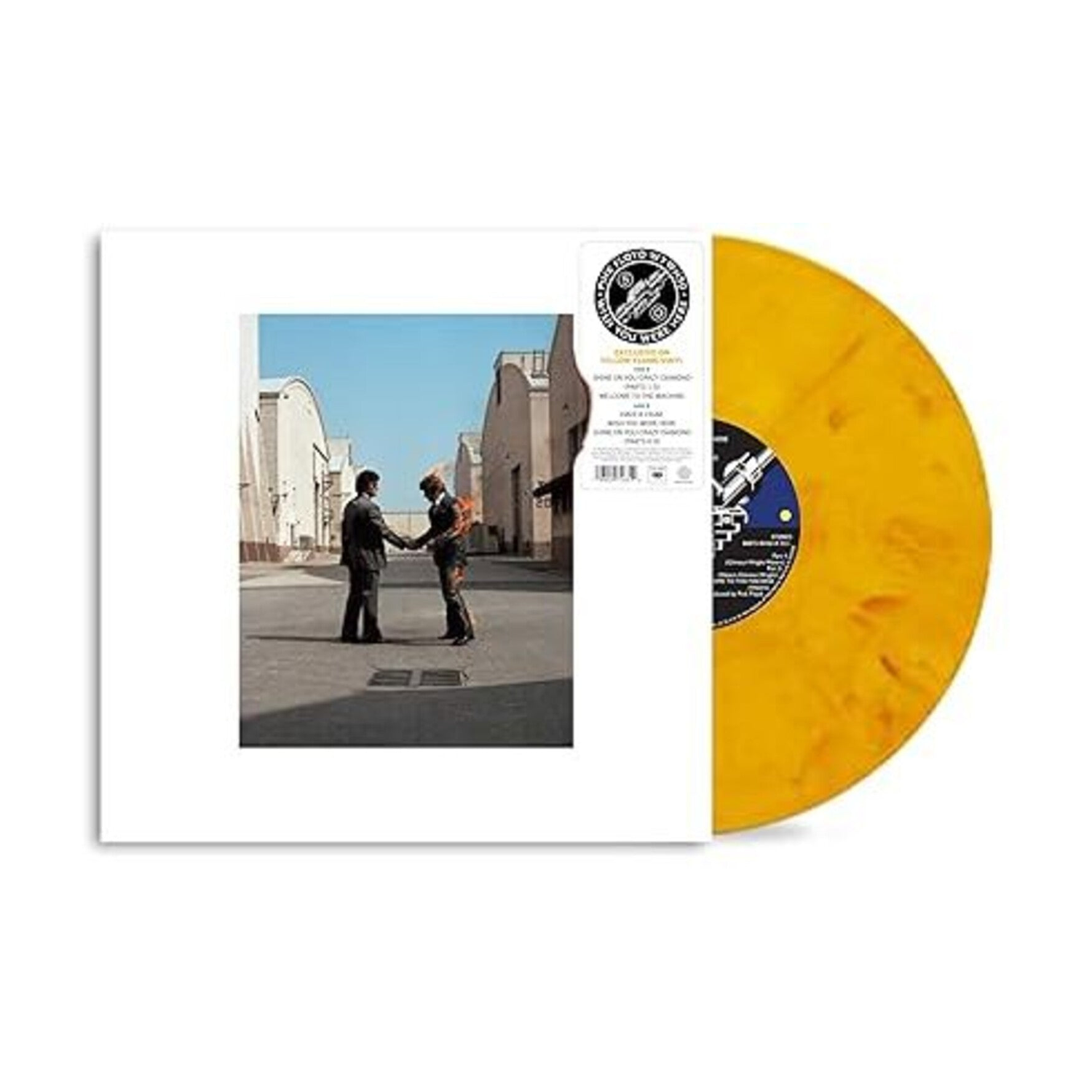 Pink Floyd - Wish You Were Here (Yellow Vinyl) — vinyl LP album cover