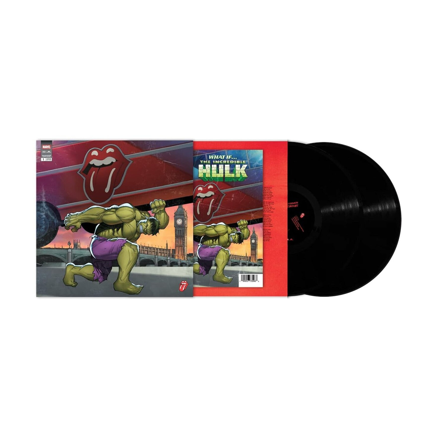 Rolling Stones - Foreign Tongues (Marvel Collector's Series) (Hulk) 2xLP (Limited Edition) — vinyl LP album cover