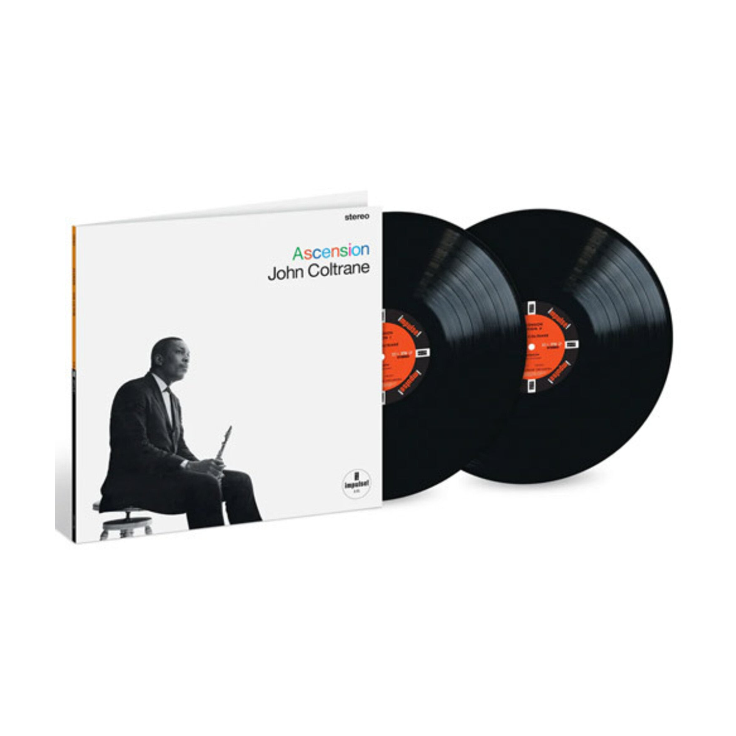 John Coltrane - Ascension: Edition I & II (Verve Vault Series) 2xLP — vinyl LP album cover