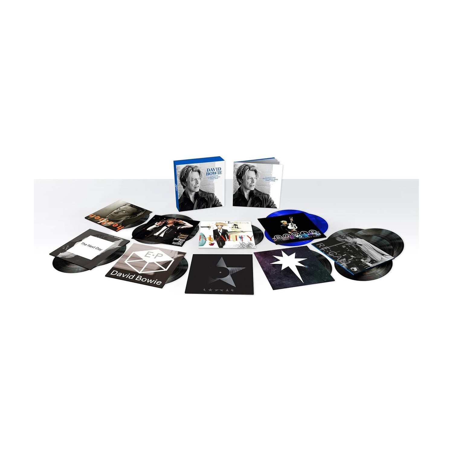 David Bowie - I Can't Give Everything Away — vinyl LP album cover