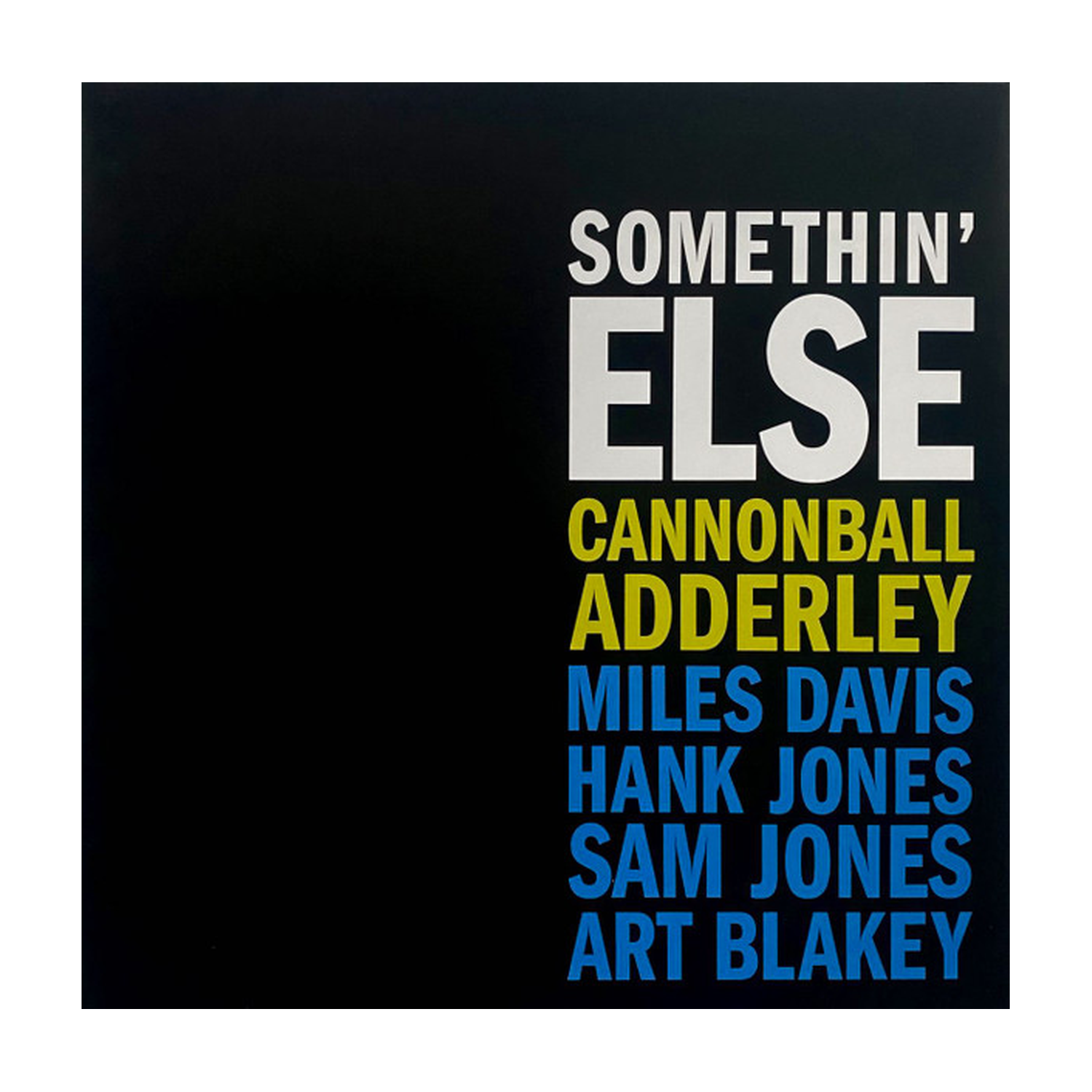 Cannonball Adderley - Somethin Else (Clear Vinyl)