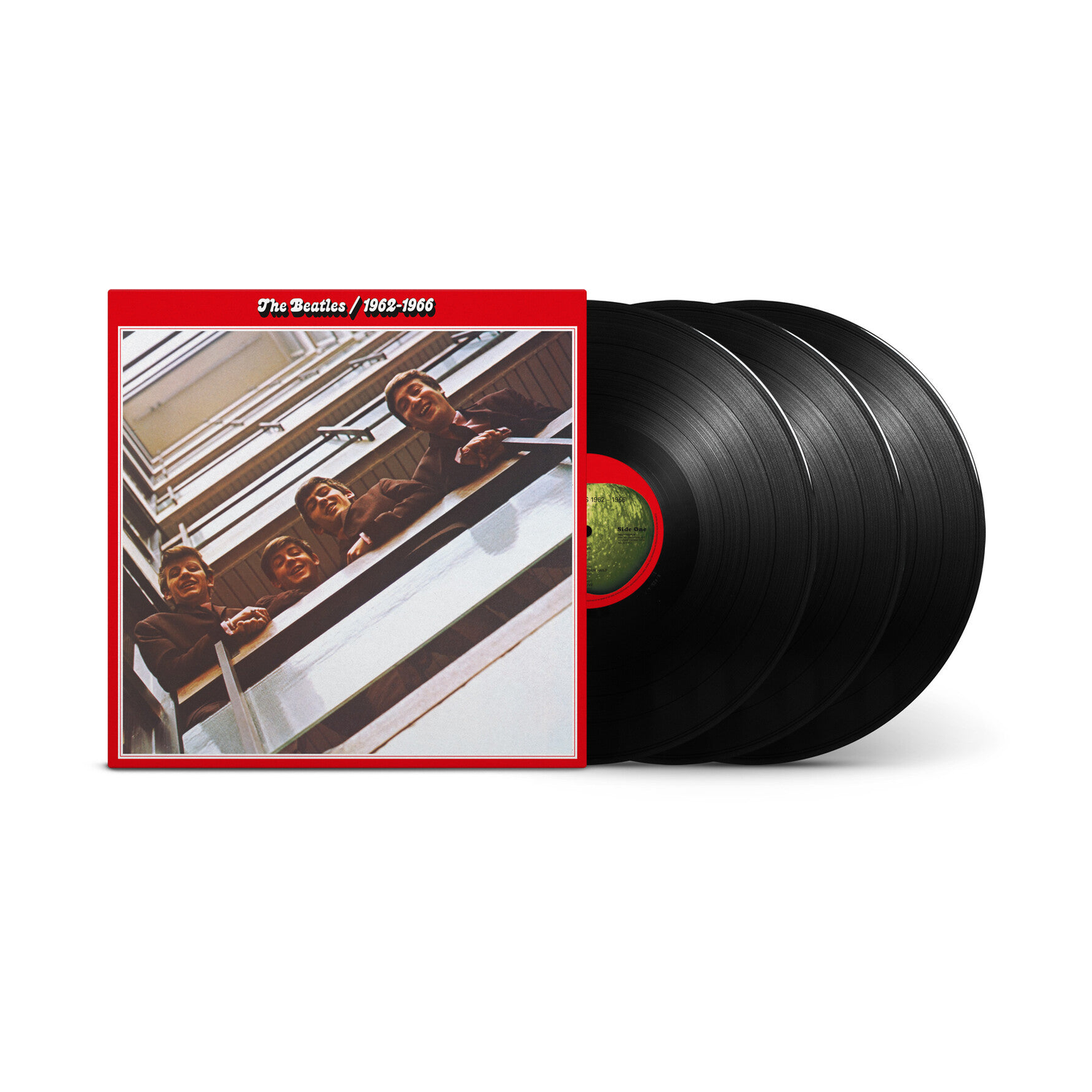 Beatles - The Beatles 1962-1966 (The Red Album) 3xLP — vinyl LP album cover