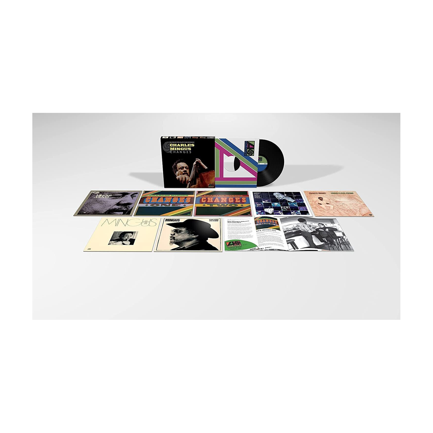 Charles Mingus - Changes: The Complete 1970s Atlantic Studio Recordings 8xLP — vinyl LP album cover