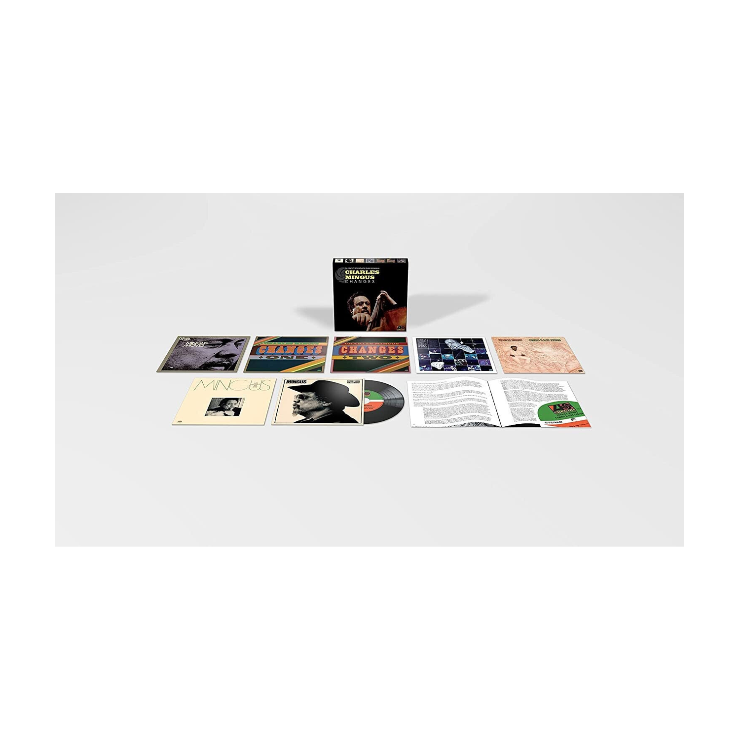 Charles Mingus - Changes: The Complete 1970s Atlantic Studio Recordings (CD) — CD album cover
