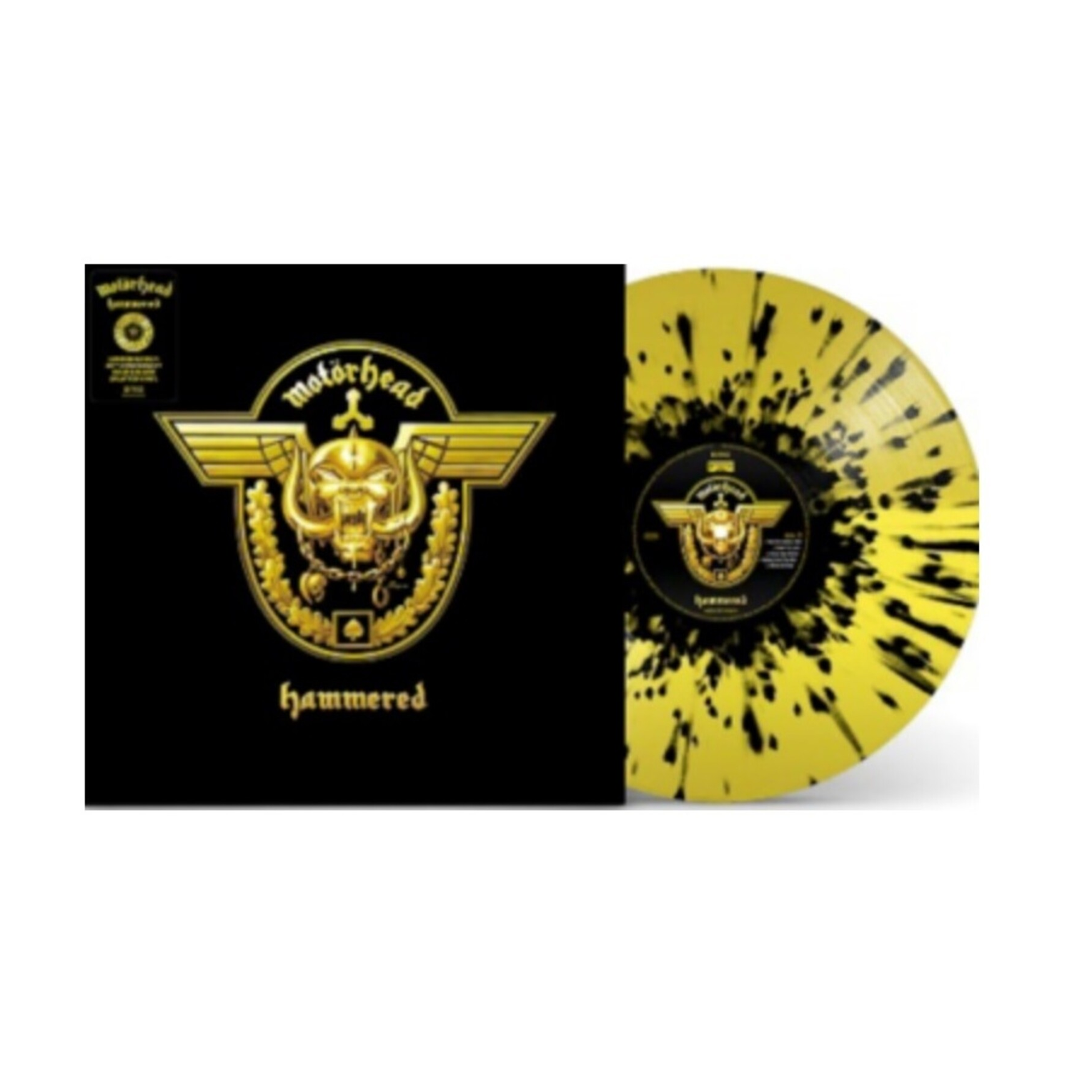 Motorhead - Hammered — vinyl LP album cover