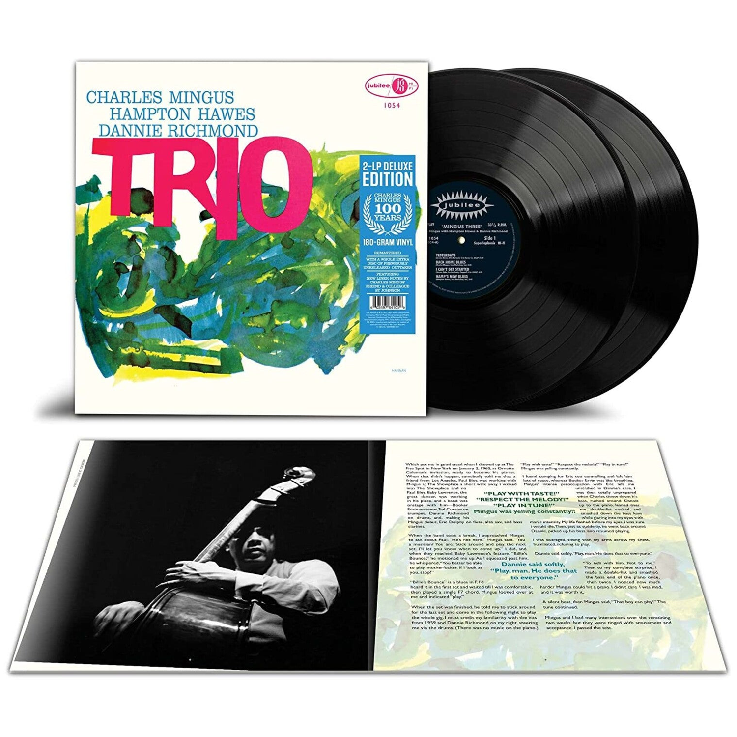 Charles Mingus - Mingus Three (Feat. Hampton Hawes & Danny Richmond) 2xCD — CD album cover