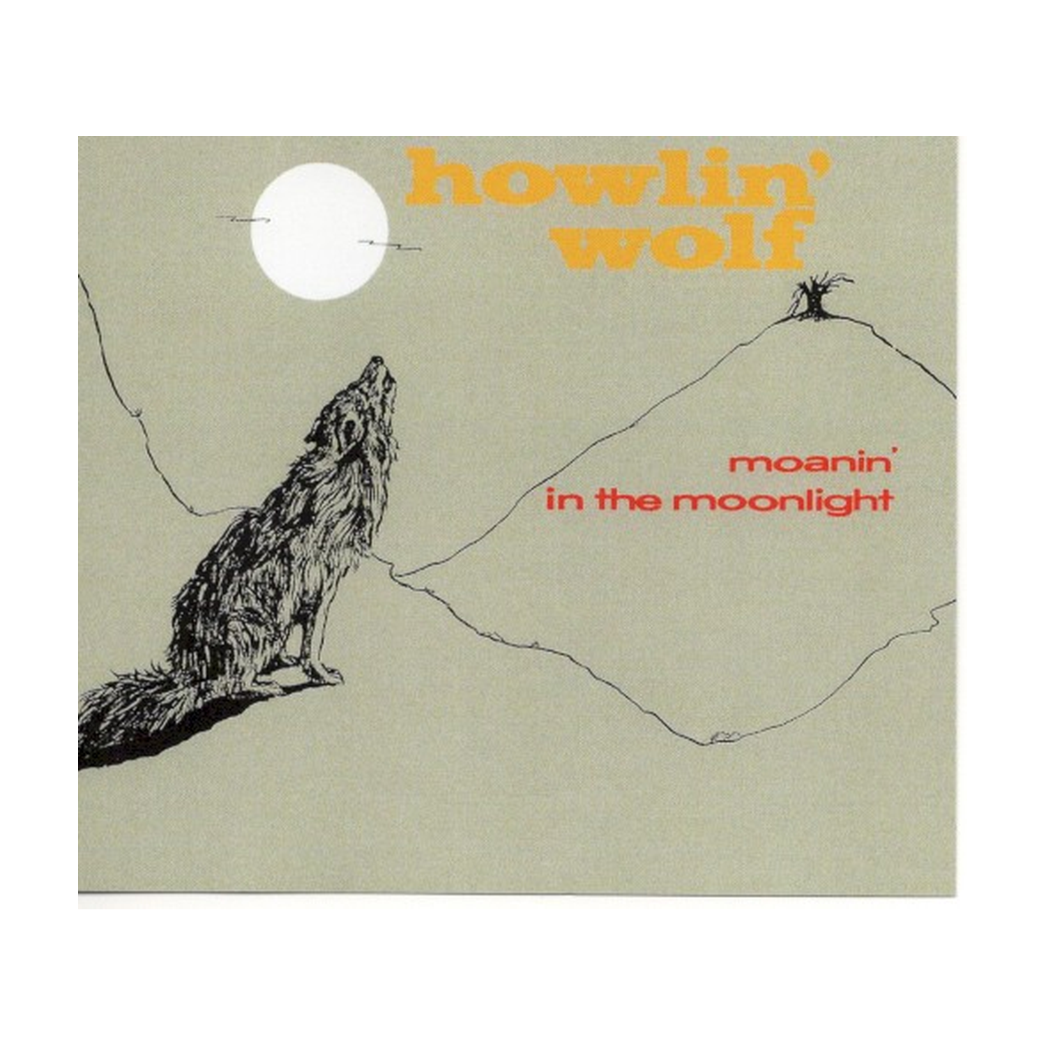 Howlin Wolf - Moanin In The Moonlight (CD) — CD album cover