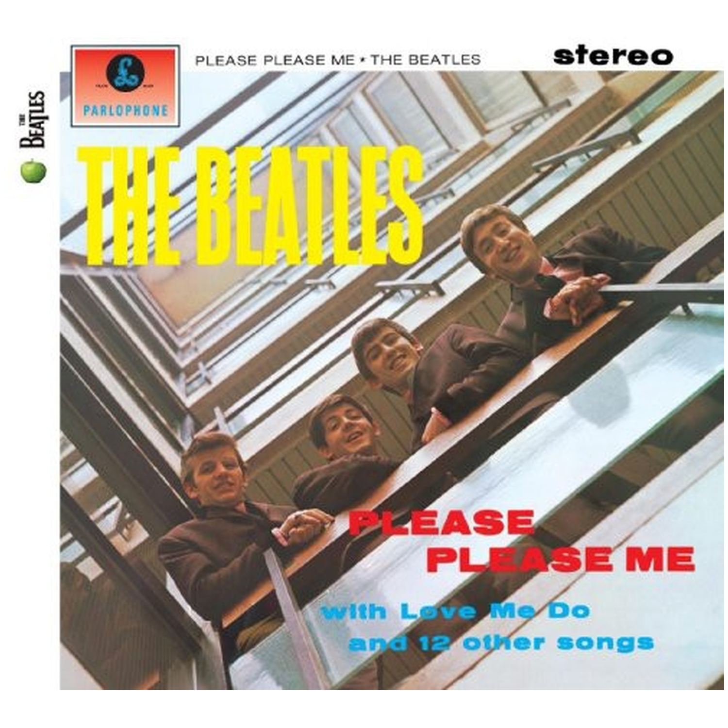 Beatles - Please Please Me (Remastered) (CD) — CD album cover