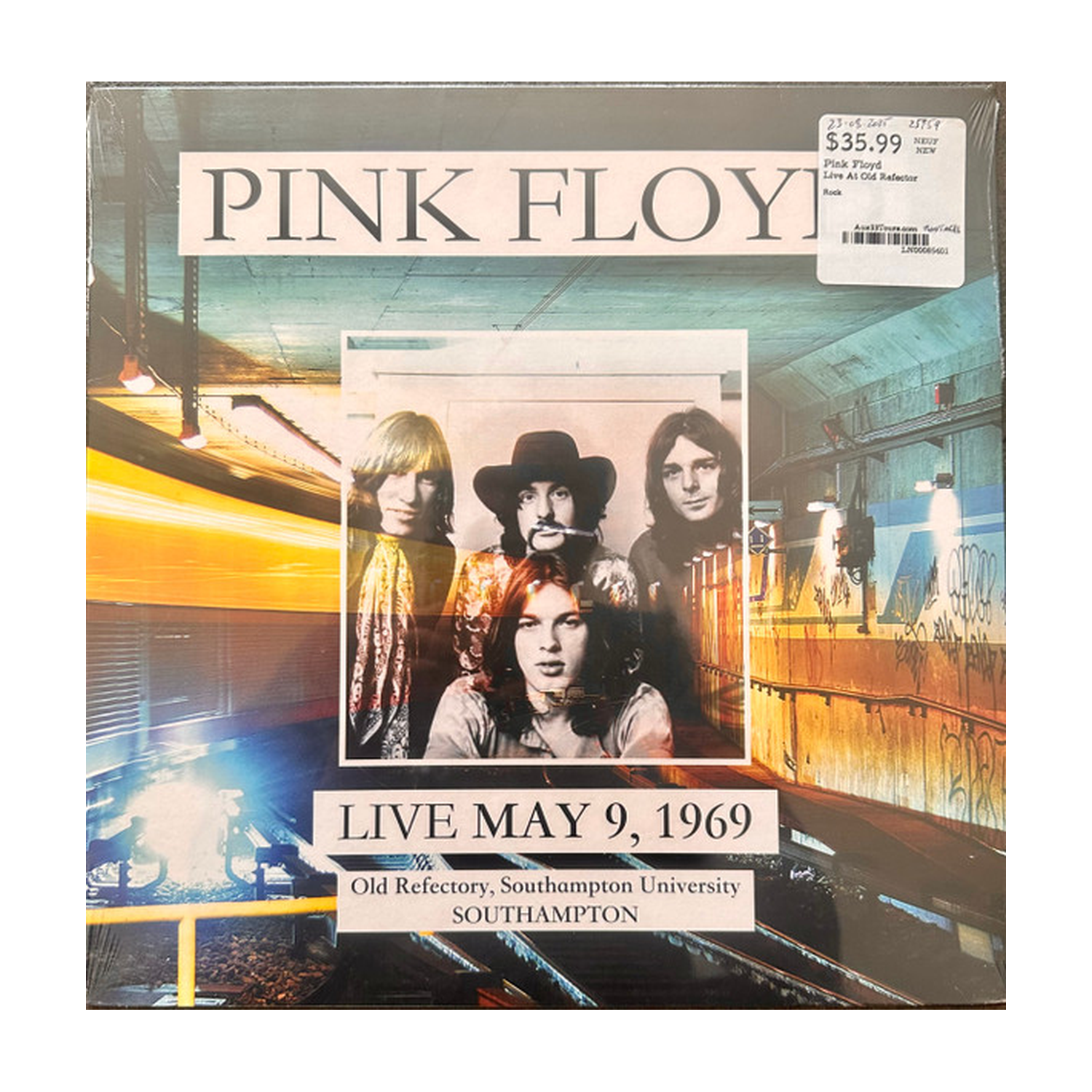 Pink Floyd - Live at Old Refectory. Southampton University. May 9. 1969 Ww1-fm