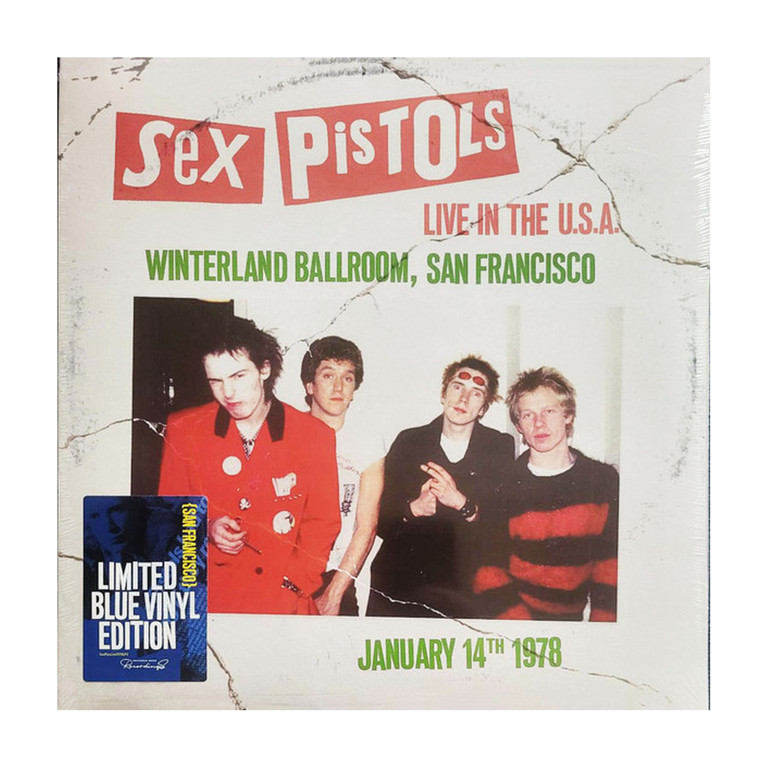 Sex Pistols - Live in the U.S.A. 1978 - Winterland Ballroom, San Francisco (Blue Vinyl)