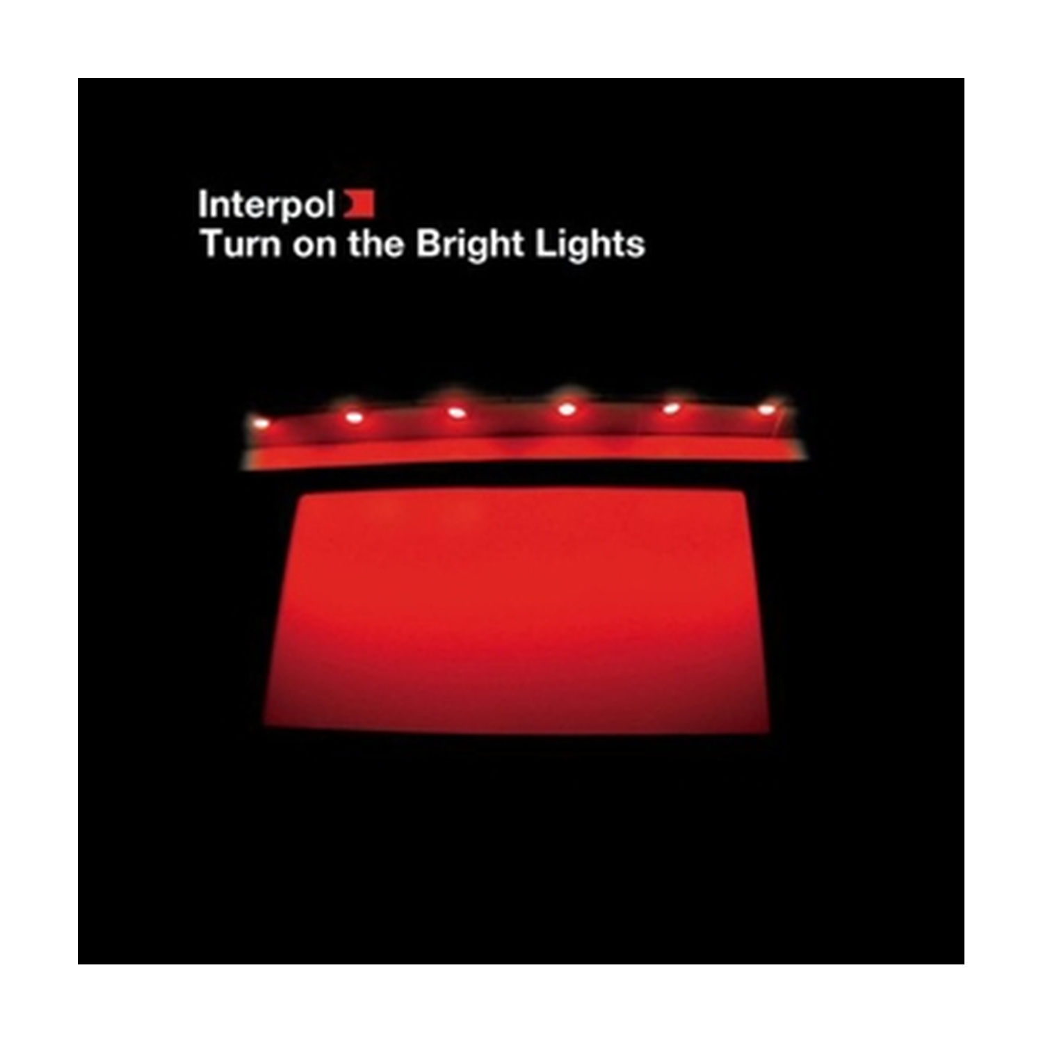 Interpol - Turn on the Bright Lights — vinyl LP album cover