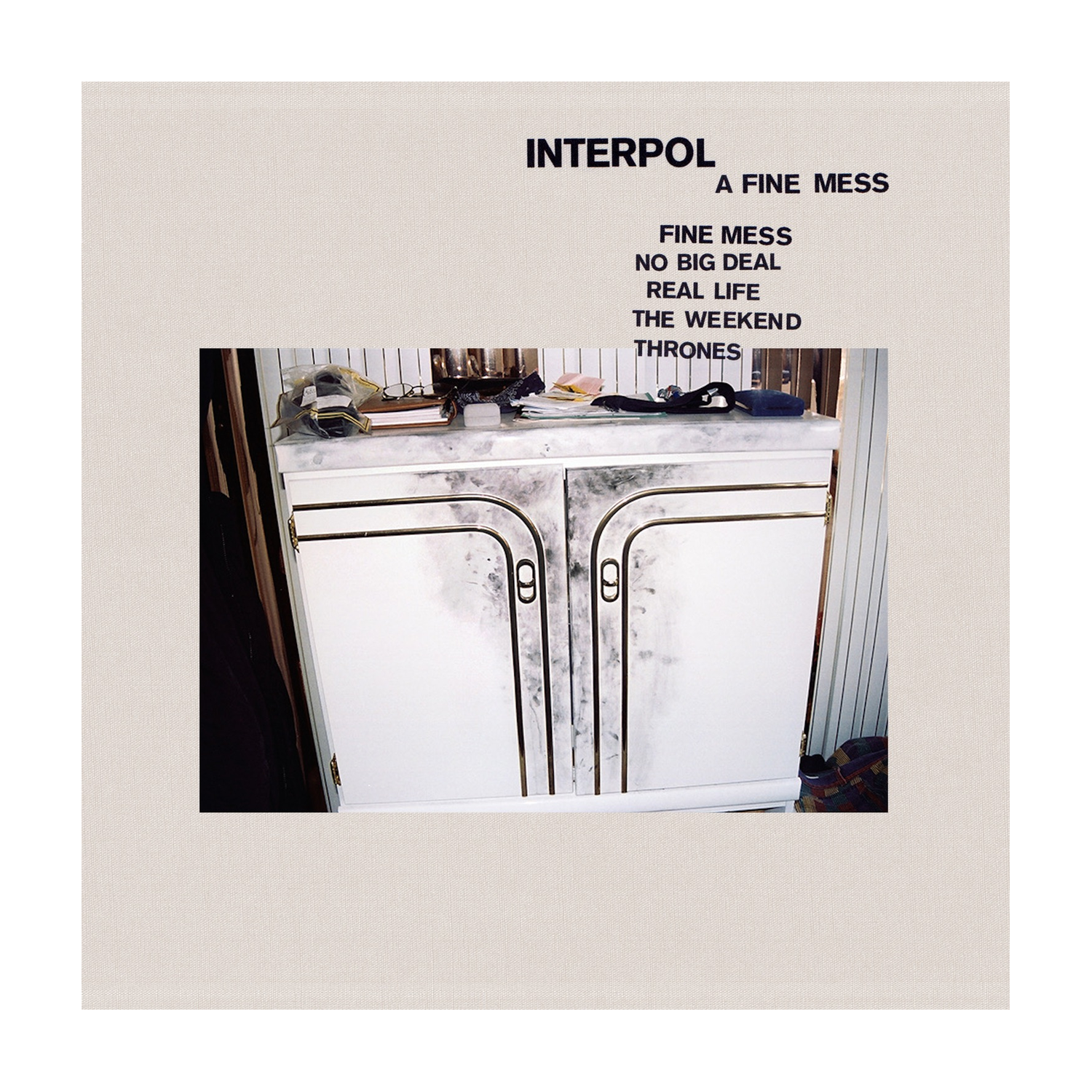 Interpol - Fine Mess (CD) — CD album cover