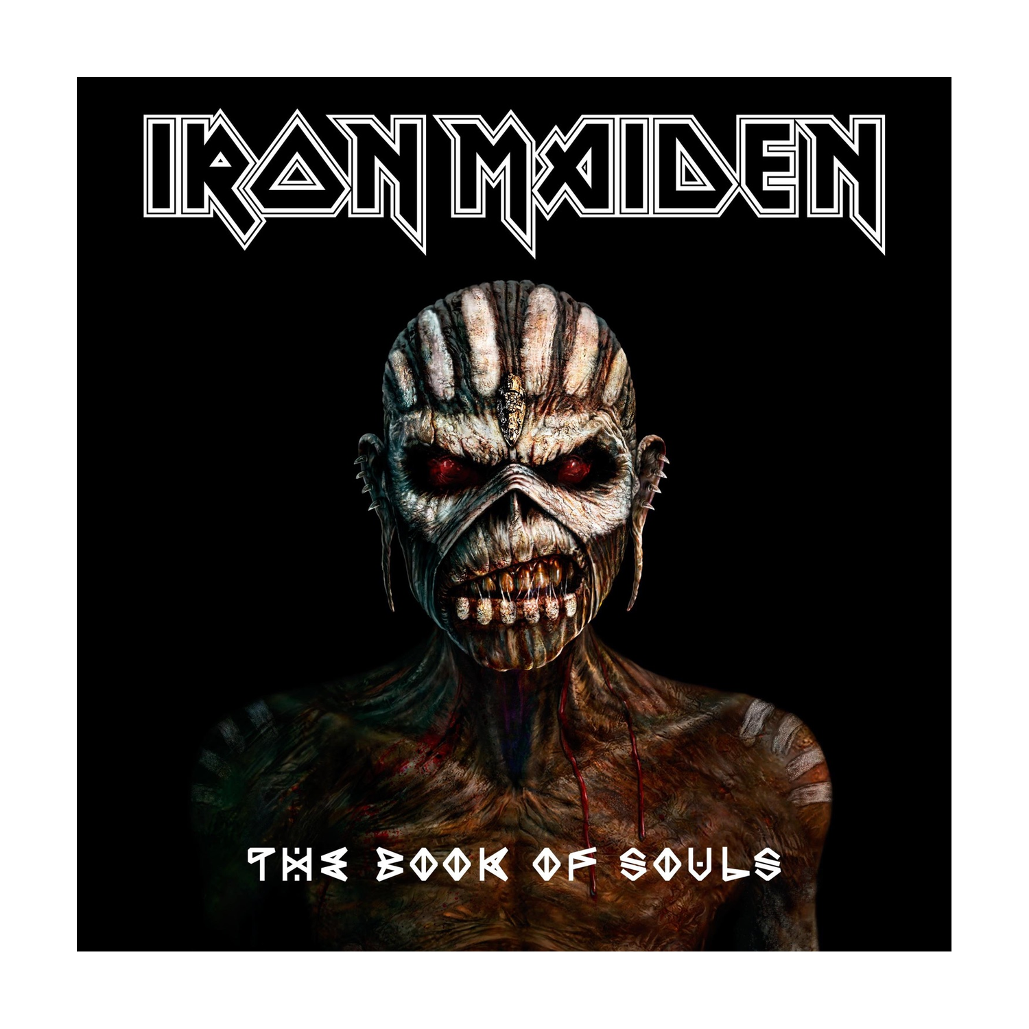 Iron Maiden - Book of Souls — vinyl LP album cover