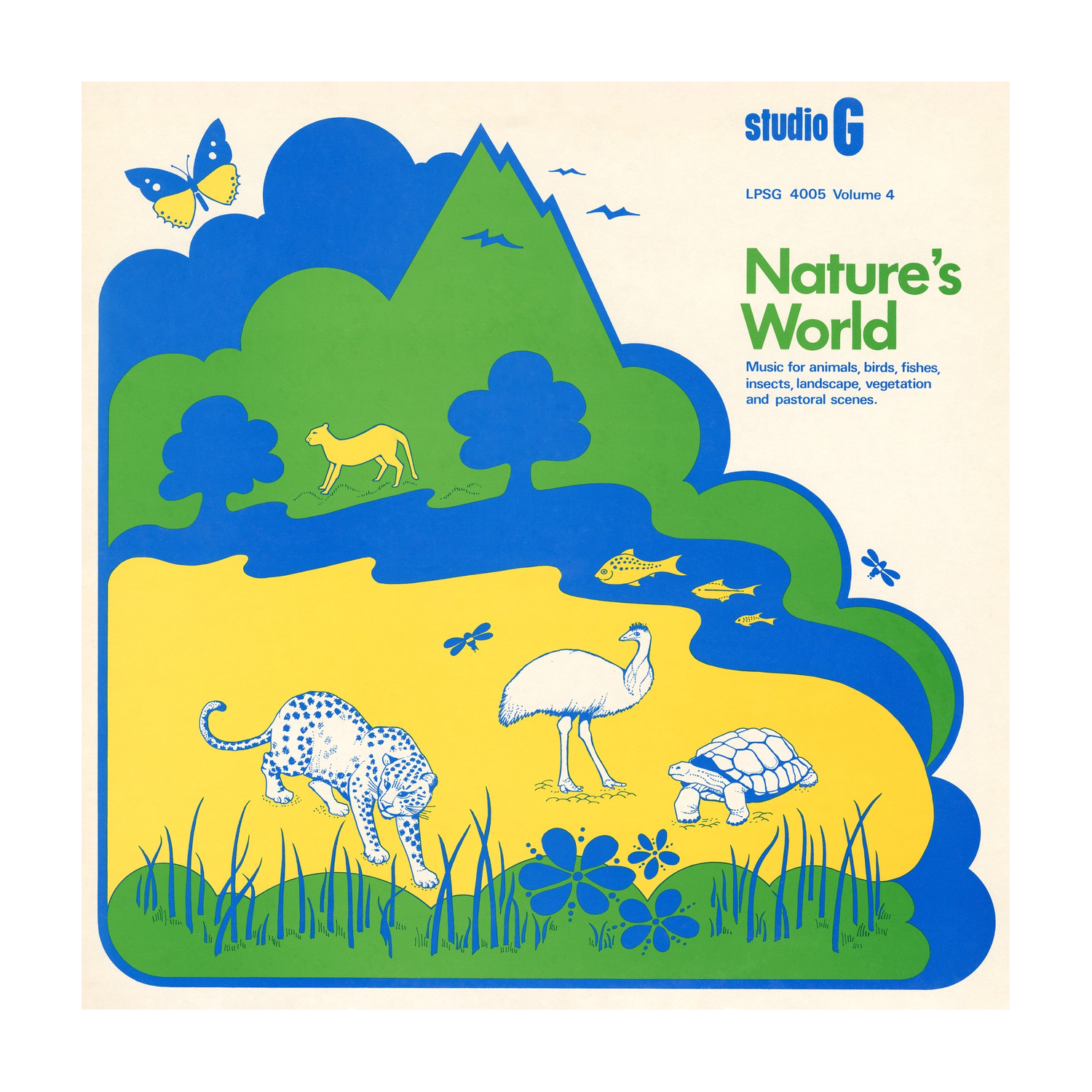 Studio G - Nature's World (Jazz Dispensary Series) (Splatter Vinyl) — vinyl LP album cover