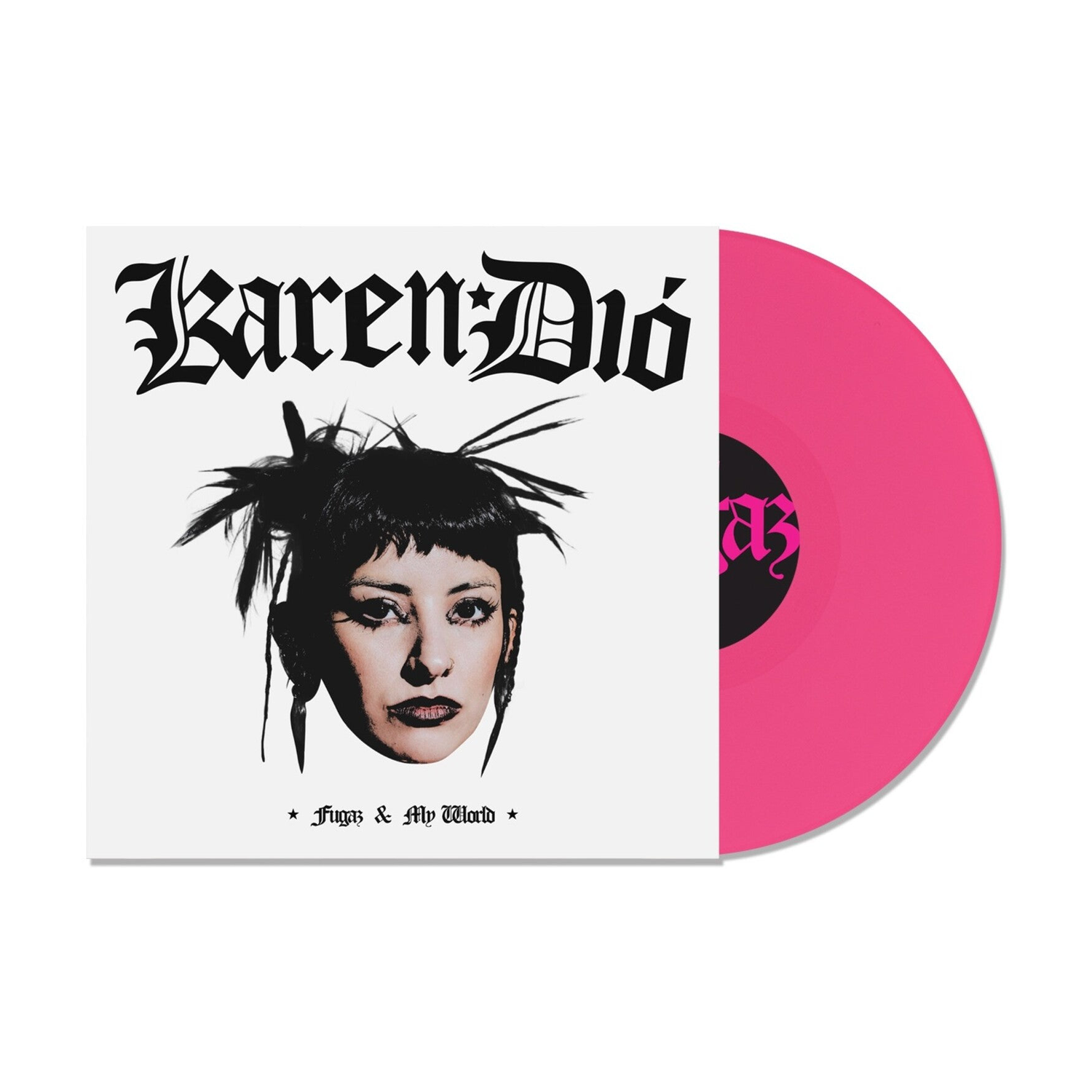 Karen Dio - Fugaz & My World — vinyl LP album cover