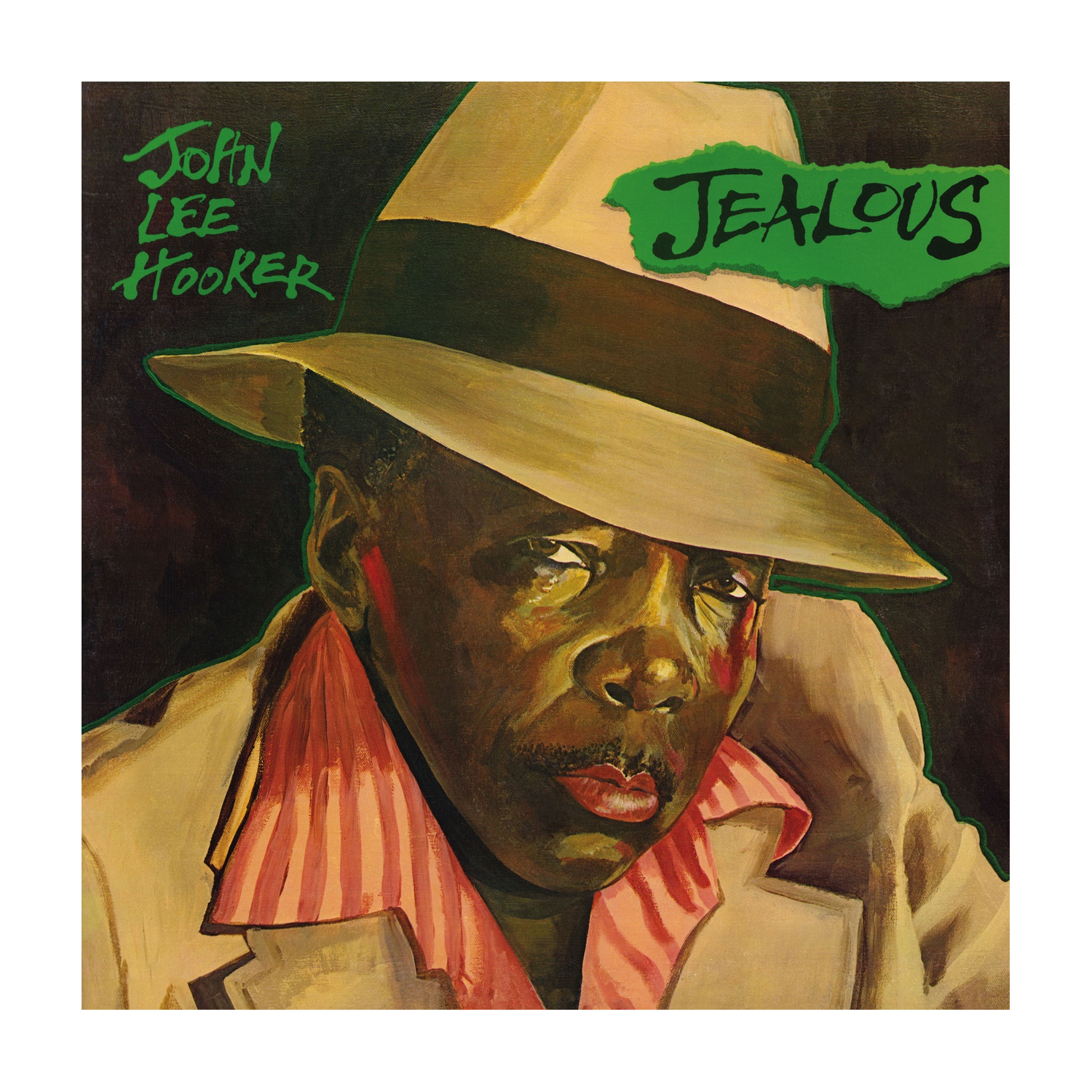 John Lee Hooker - Jealous (Anniversary Edition) — vinyl LP album cover