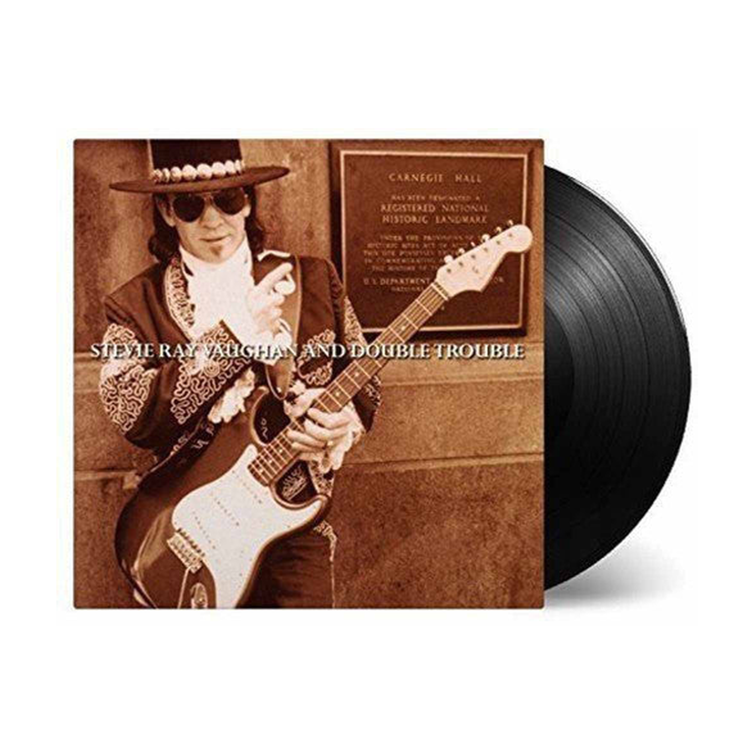 Stevie Ray Vaughan - Live At Carnegie Hall 2xLP — vinyl LP album cover