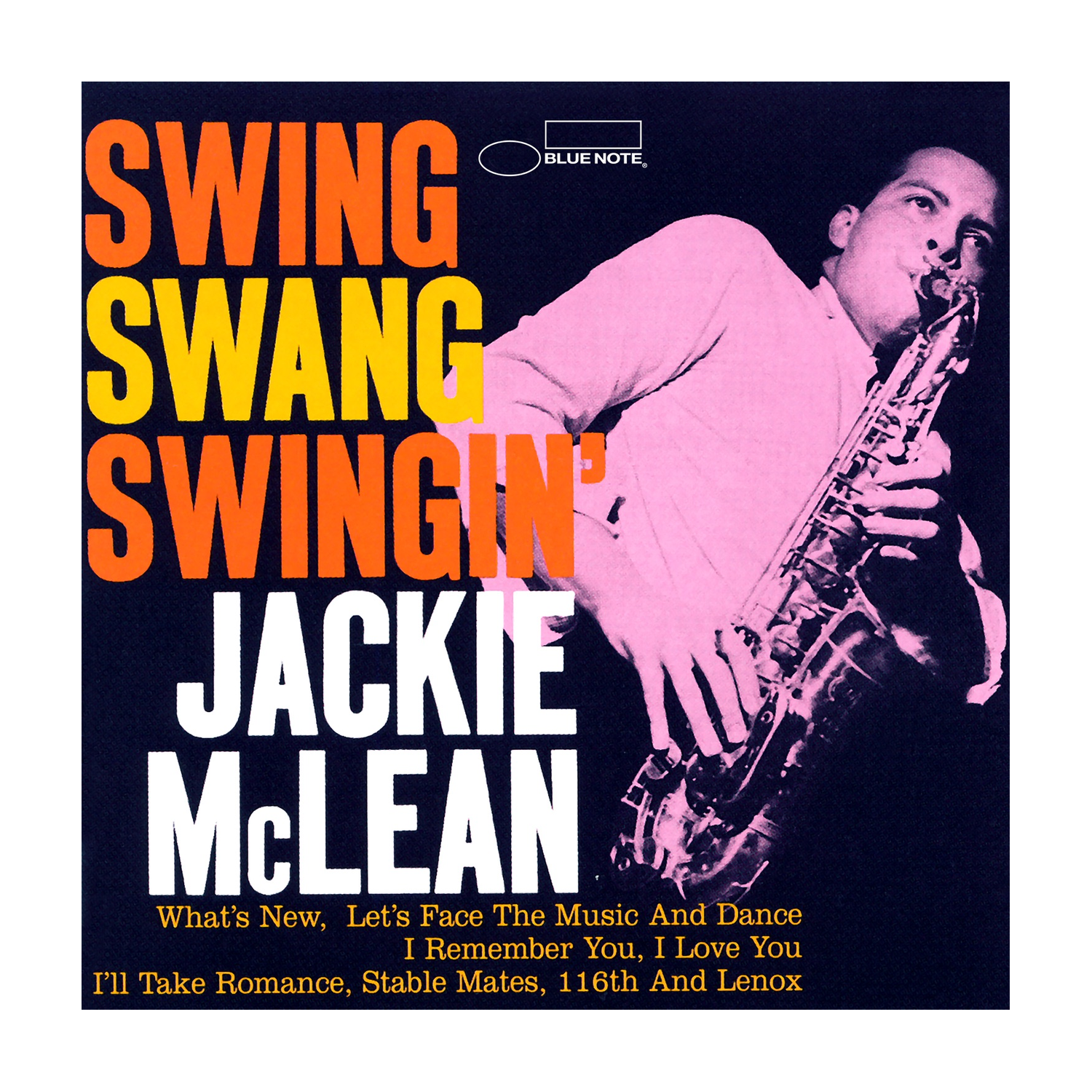 Jackie McLean - Swing, Swang, Swingin' — vinyl LP album cover