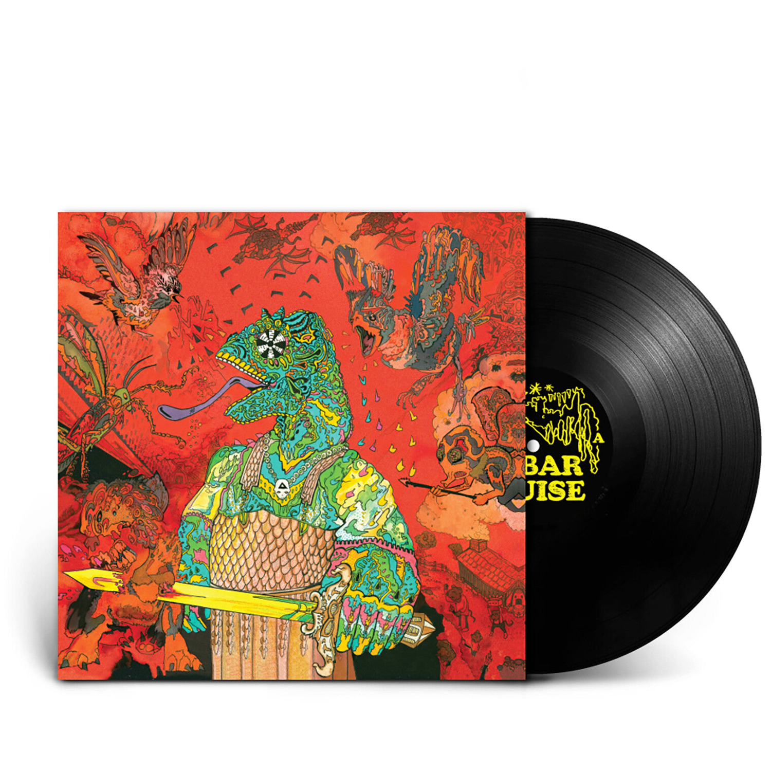 King Gizzard & the Lizard Wizard - 12 Bar Bruise - Injection Molded Pet Ecosonic LP (Reissue) — vinyl LP album cover
