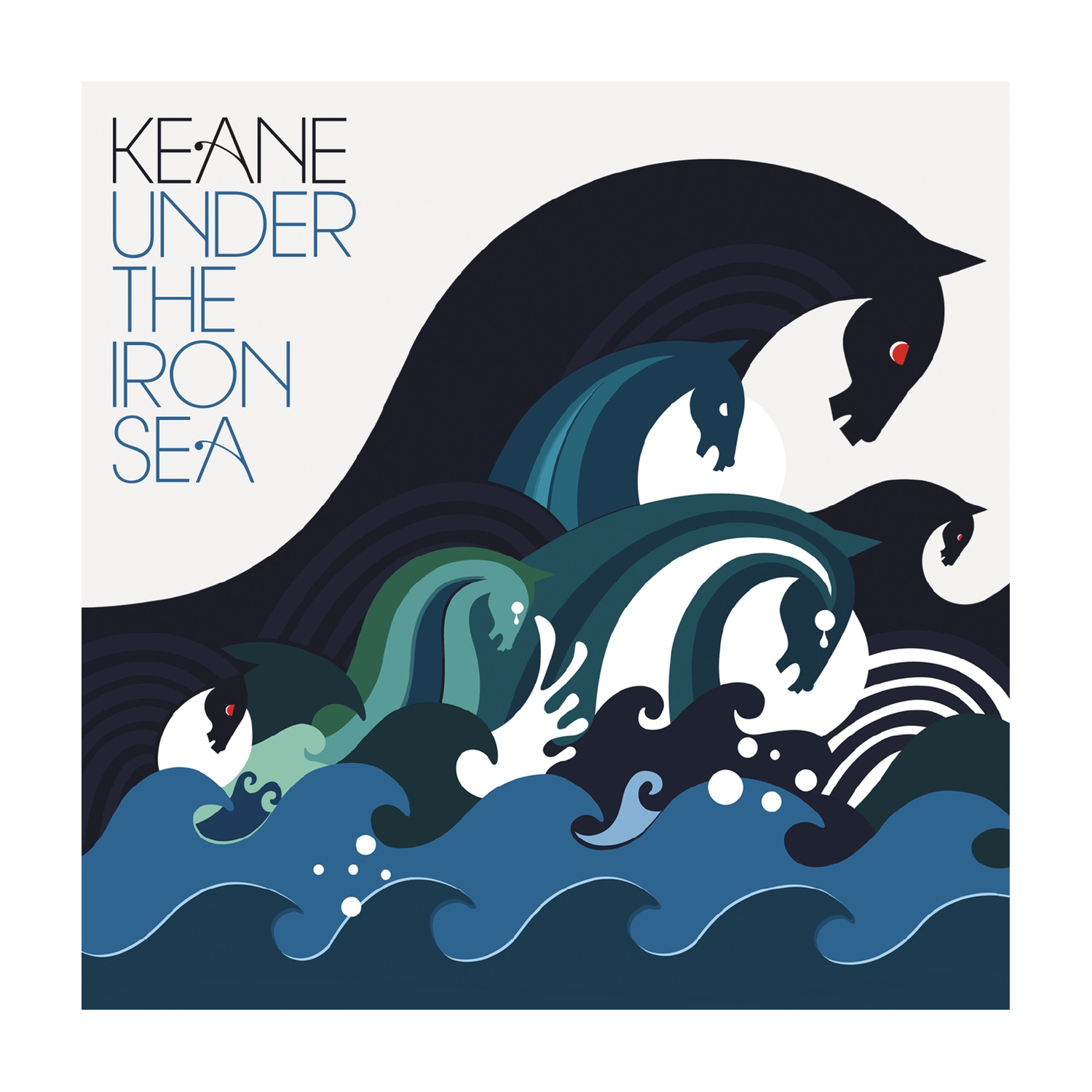 Keane - Under the Iron Sea (CD) — CD album cover