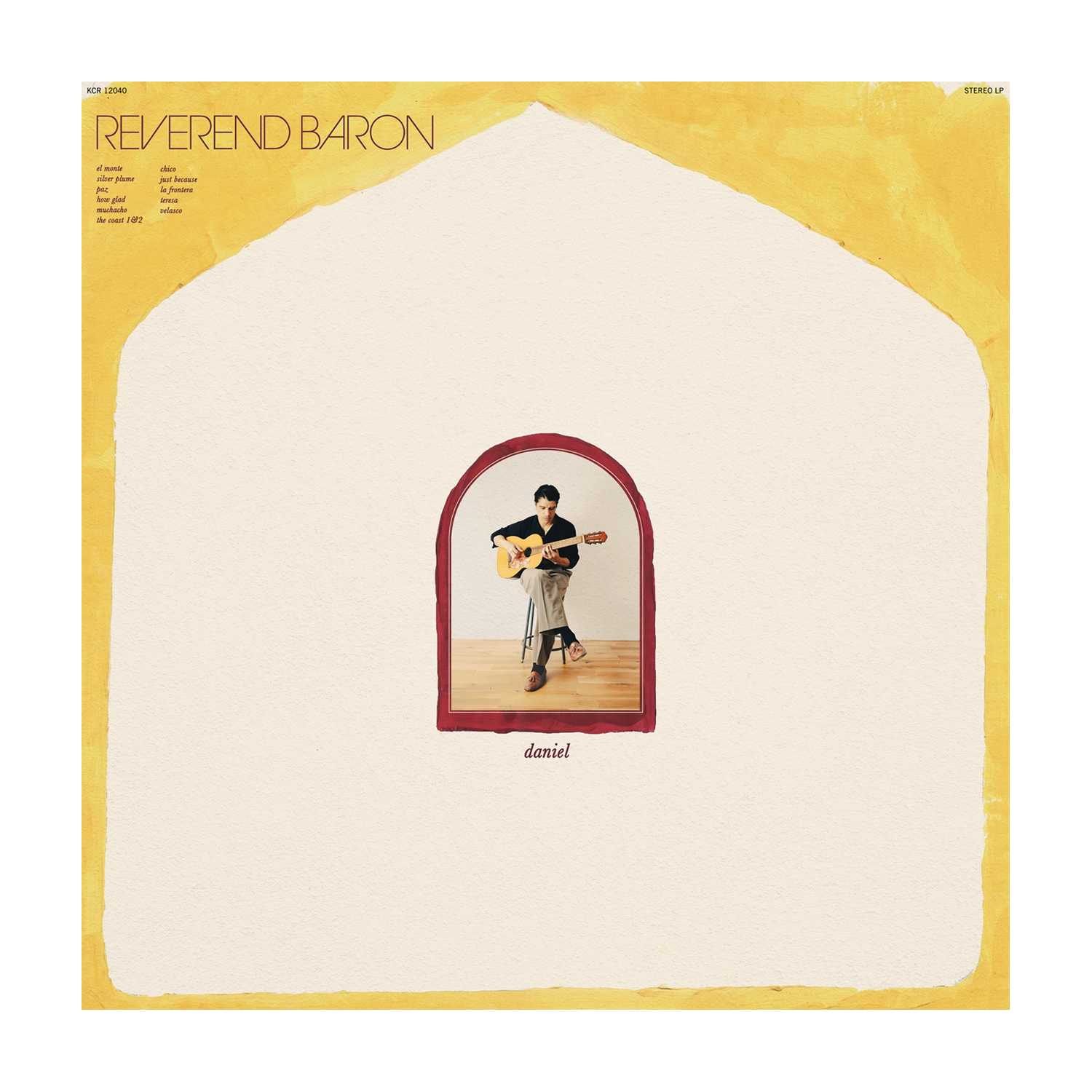 Reverend Baron - Daniel (CD) — CD album cover