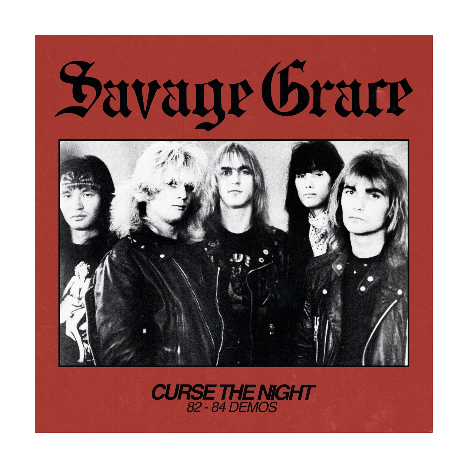 Savage Grace - Curse the Night (82-84 Demos) (CD) — CD album cover