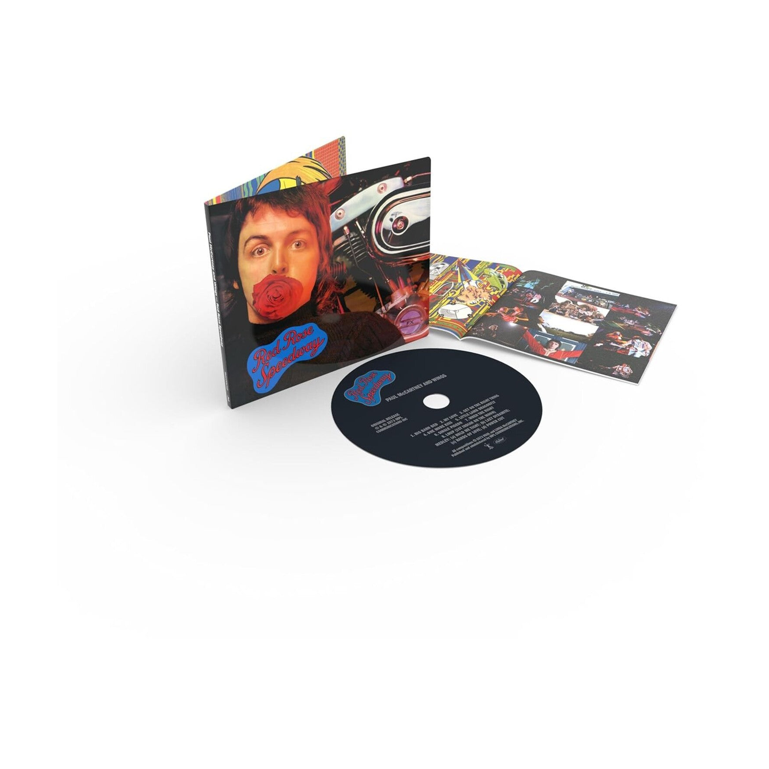 Paul McCartney & Wings - Red Rose Speedway (CD) — CD album cover