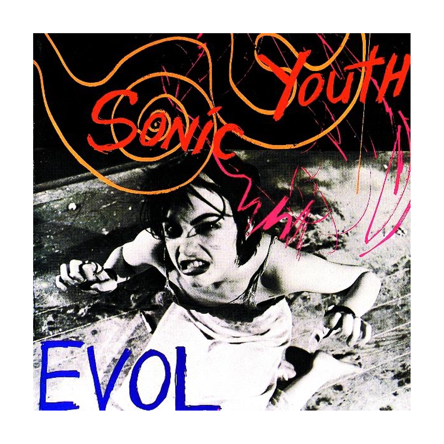 Sonic Youth - Evol (Cassette) — cassette album cover