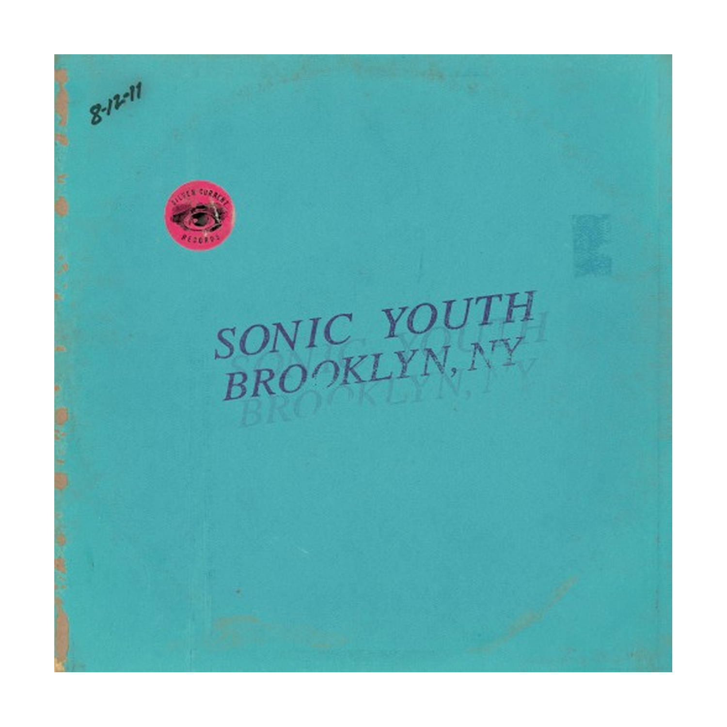 Sonic Youth - Live in Brooklyn 2011 — vinyl LP album cover