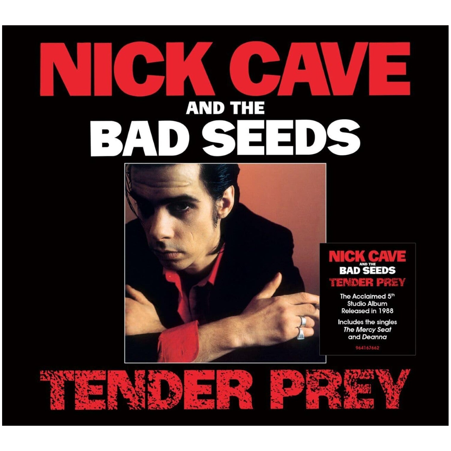 Nick Cave & Bad Seeds - Tender Prey (CD) — CD album cover