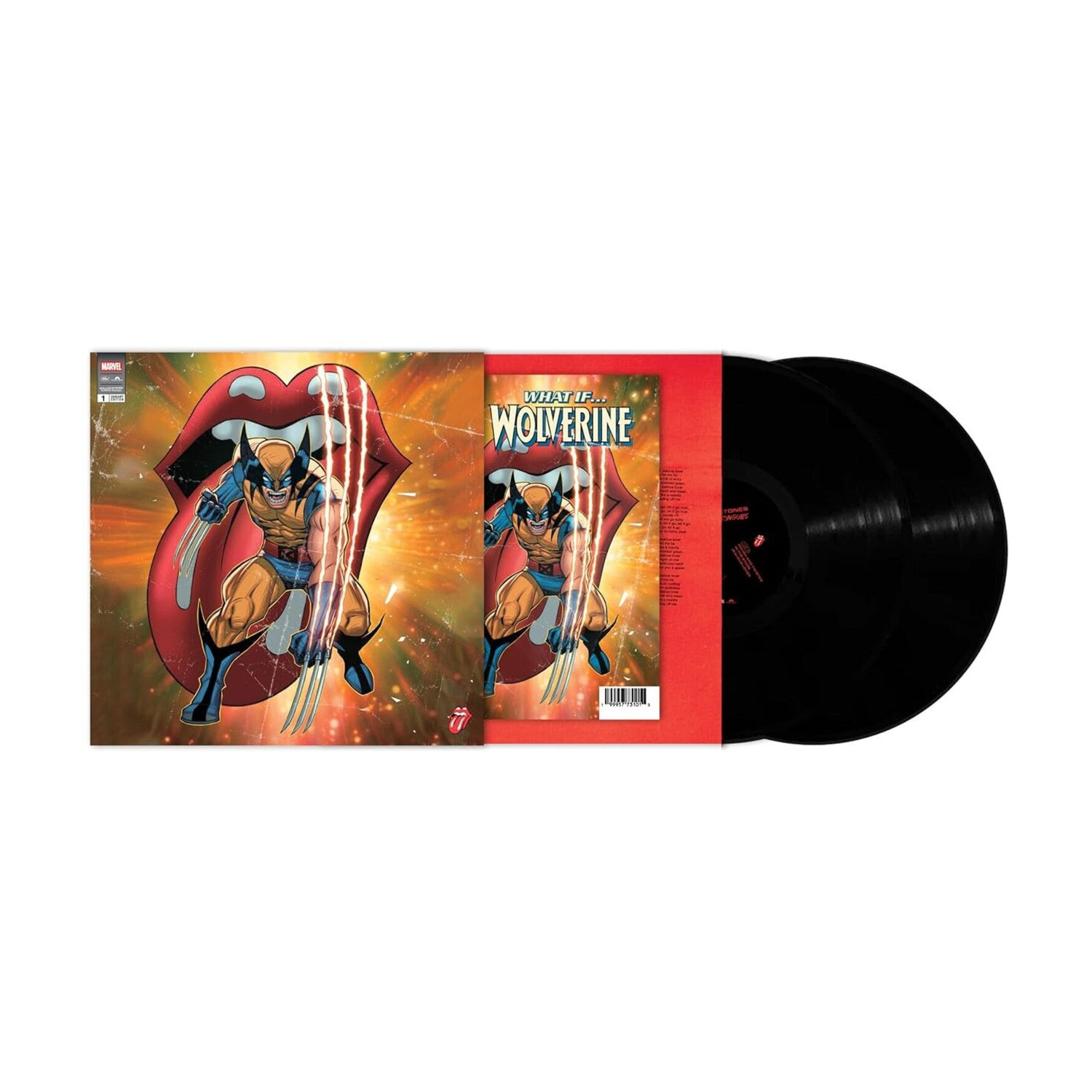 The Rolling Stones - Foreign Tongues (Marvel Collector's Series) (Wolverine) 2xLP (Limited Edition) — vinyl LP album cover