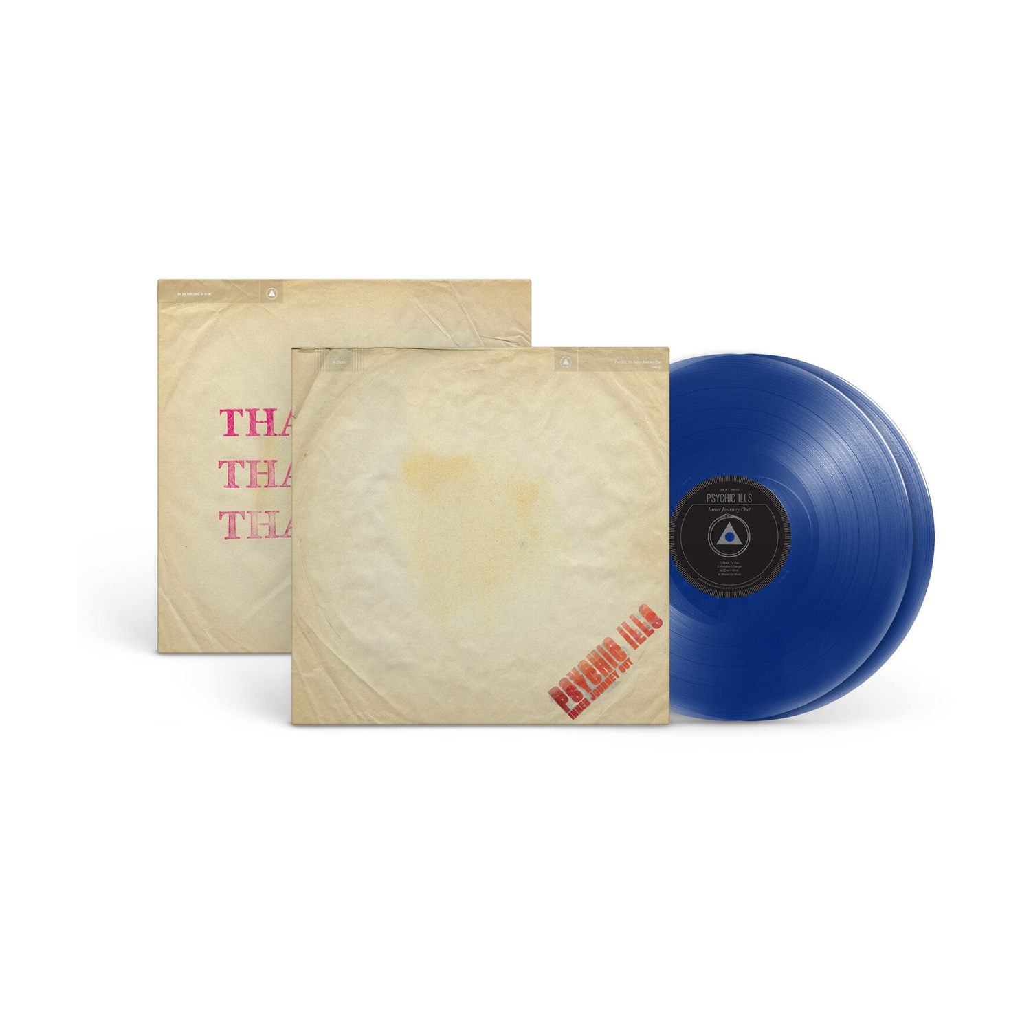 Blue 2xLP (Clear Blue Vinyl) — vinyl LP album cover