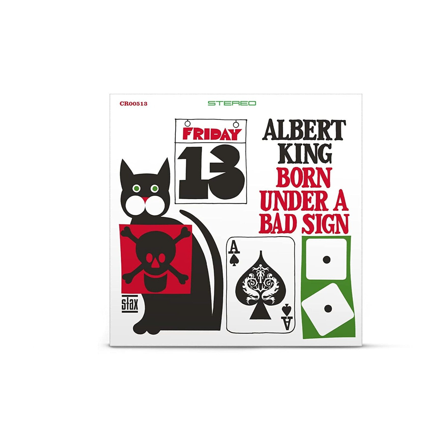 Albert King - Born Under A Bad Sign — vinyl LP album cover