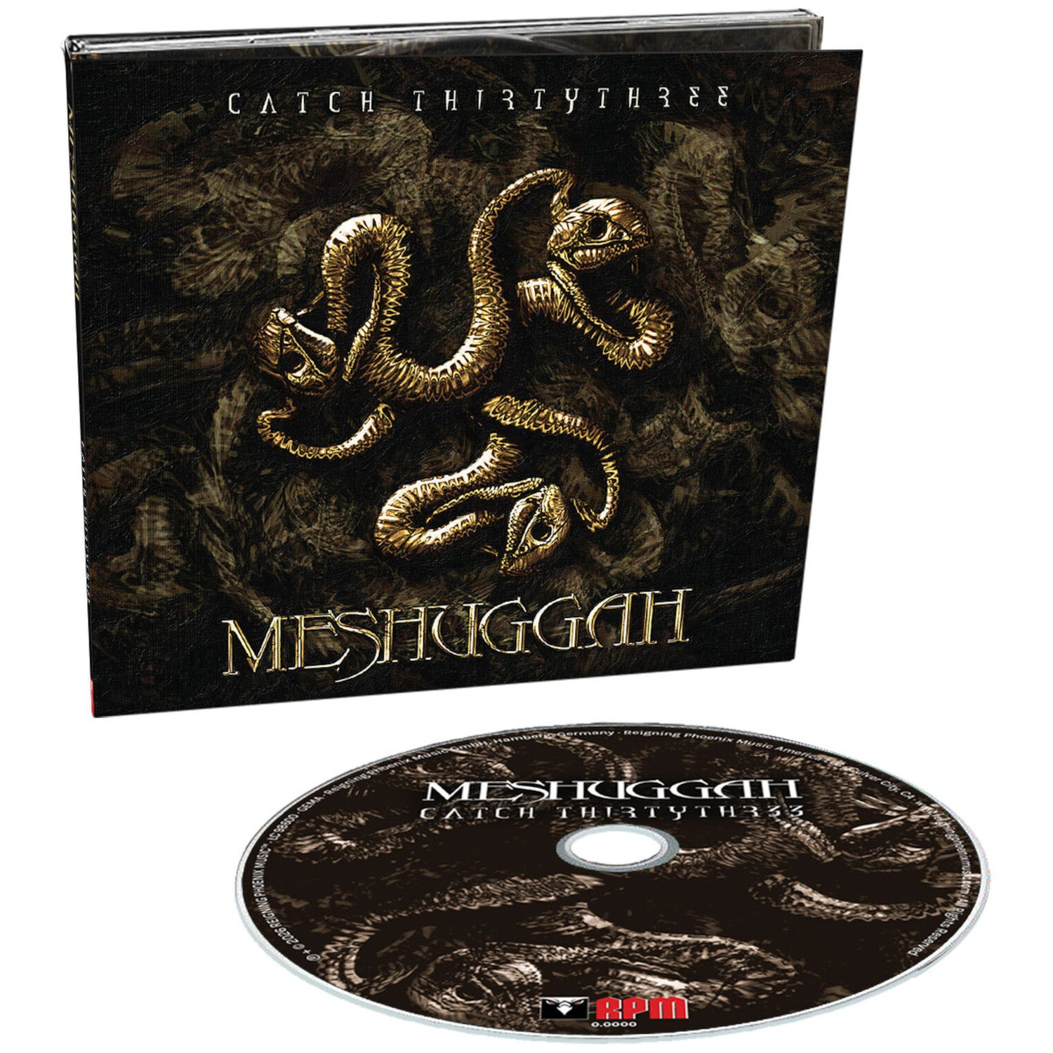 Meshuggah - Catch Thirtythree 2xCD (Anniversary Edition) — CD album cover