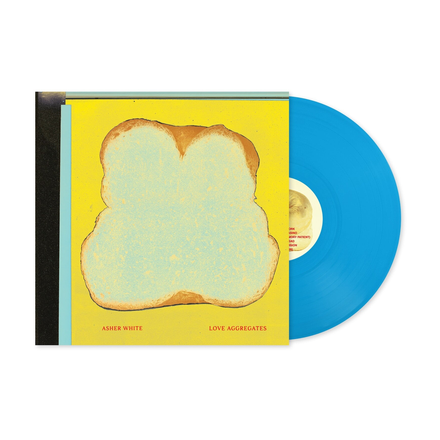 Asher White - Love Aggregates (Turquoise Vinyl) — vinyl LP album cover