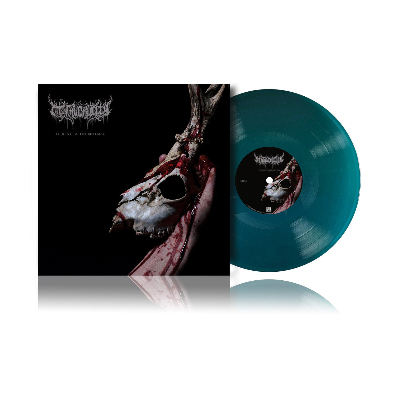 Mental Cruelty - Echoes Of A Forlorn Land (Clear Blue Vinyl) — vinyl LP album cover