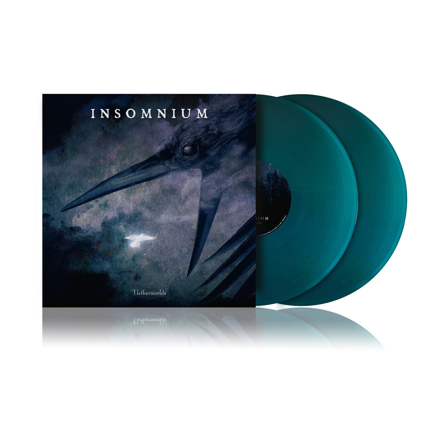 Insomnium - Netherworlds 2xLP (Clear Blue Vinyl) — vinyl LP album cover